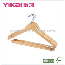 Wooden Suit Hanger mit runder Bar